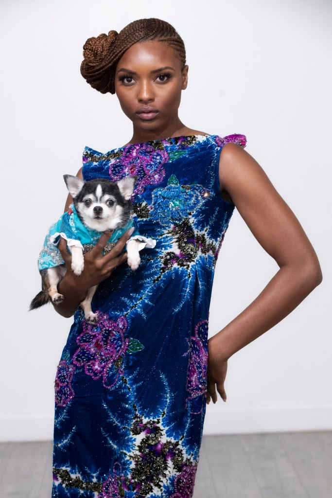 Anthony Rubio Women’s Wear and Canine Couture New York Fashion Week Virtual Runway Show Photo by Yoni Levy at Tals Studio